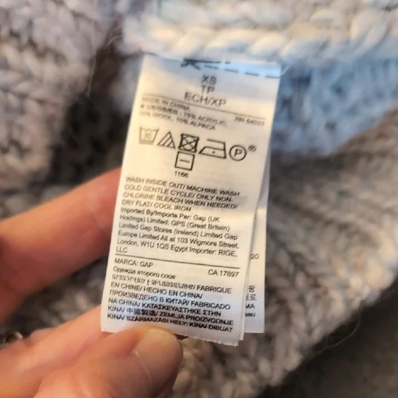 Cozy Knit Sweater in Gray - Picture 6 of 6